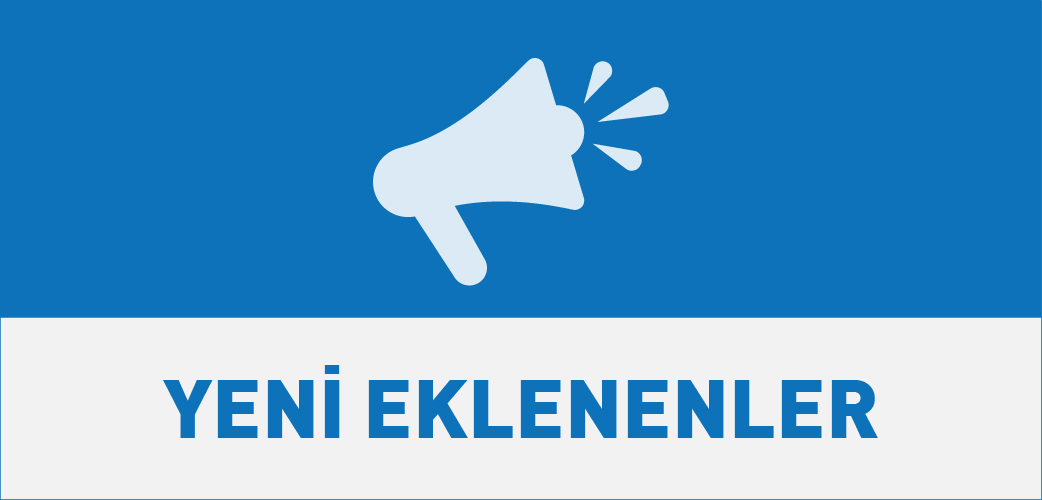 Yeni Eklenenler